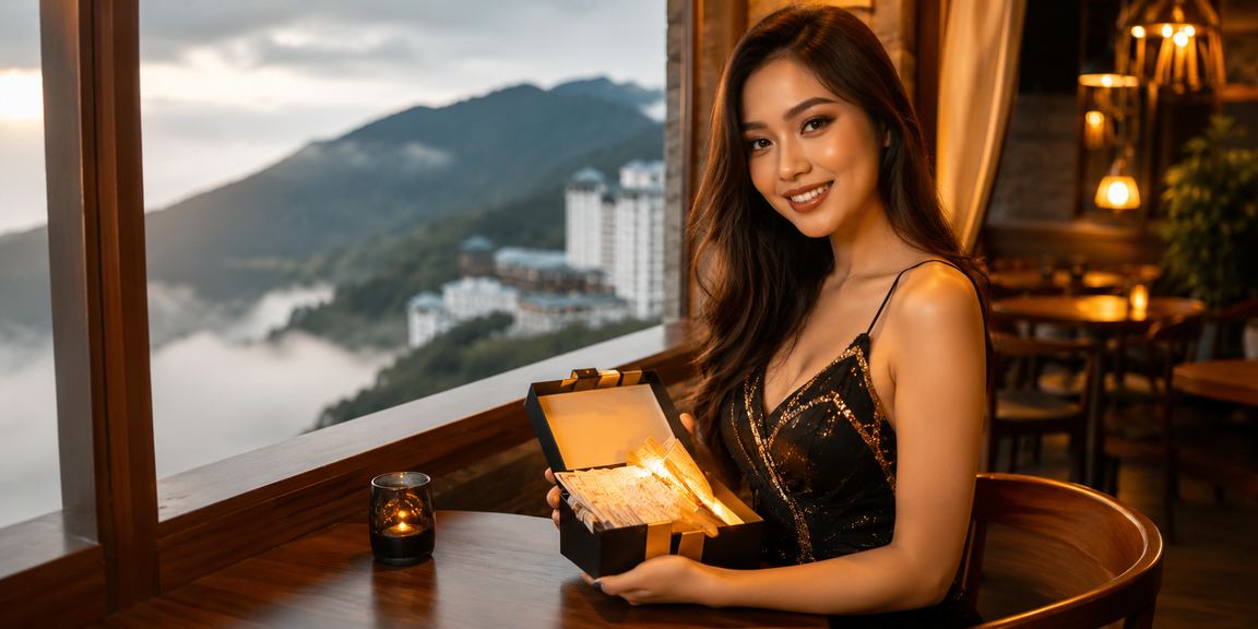 Suasana hiburan kasino gaya Melayu di Genting Highlands taha40